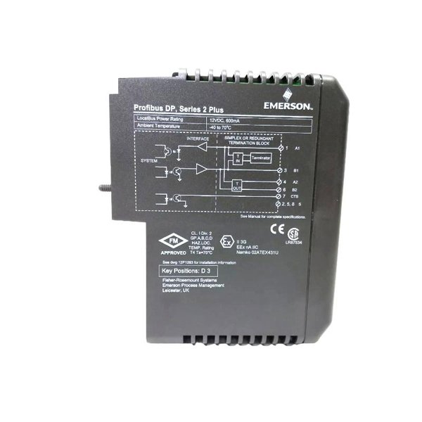 Emerson VE4022 M-series Profibus DP Interface Card