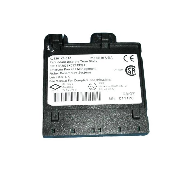 Emerson VE4032S1T2B1 KJ3201X1-EA1 Red Discrete Terminal Block