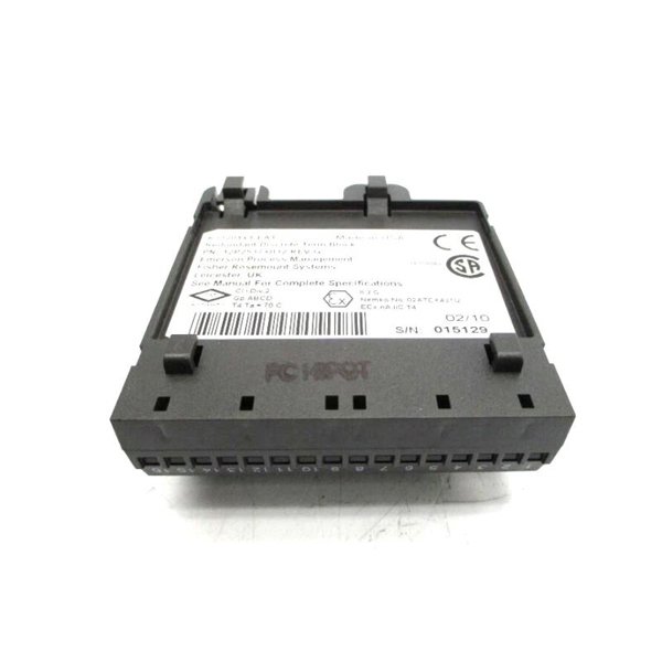 Emerson VE4032S1T2B1 KJ3201X1-EA1 Red Discrete Terminal Block