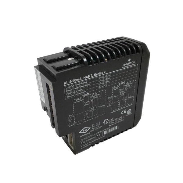 Emerson VE4033S2B1 KJ3222X1-BA1 12P2532X092 Analog Input Module