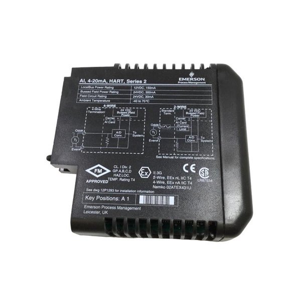 Emerson VE4033S2B1 KJ3222X1-BA1 12P2532X092 Analog Input Module