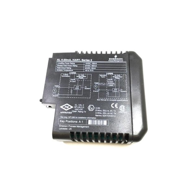 Emerson VE4033S2B1 KJ3222X1-BA1+KJ3222X1-EA1 DeltaV Redundant Analog Input Card