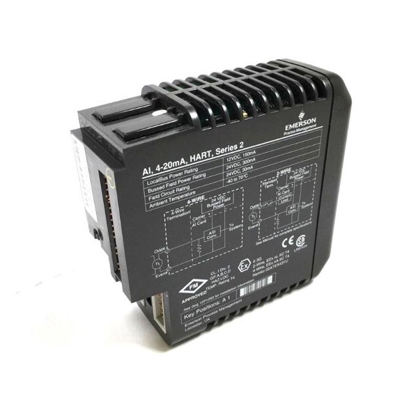 Emerson VE4035S2B1 DeltaV Analog Input Card+Terminal Block