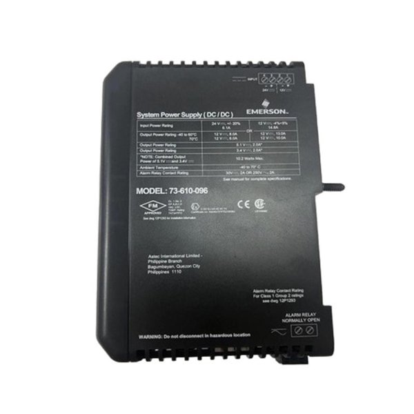 Emerson VE5001 KJ1501X1-BA1 AC/DC Power Supply Module