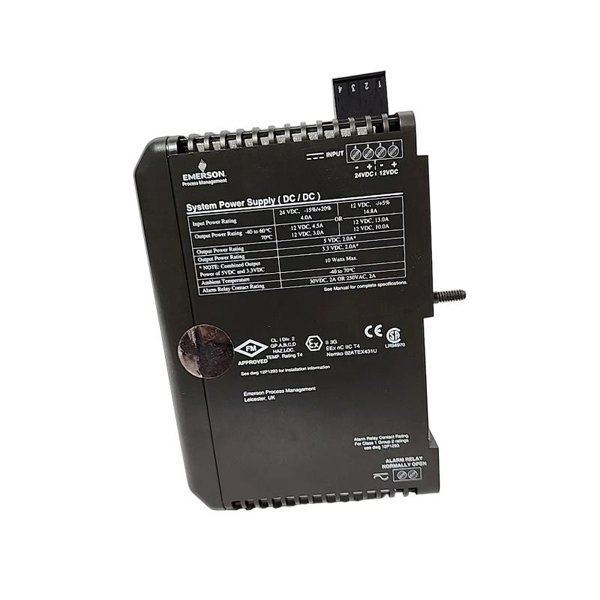 Emerson VE5008 KJ1501X1-BC2 12P2186X042 System DC Power Supply