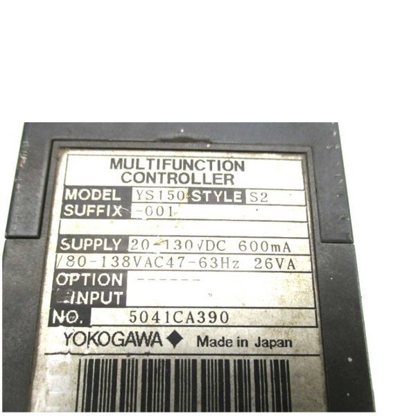 Yokogawa​YS150-012 Single Loop Multi-Function Controller