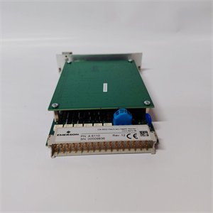 Emerson A6110 9199-00001 analog input module