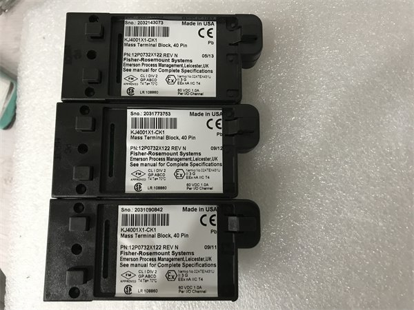 Emerson KJ4001X1-CK1 terminal block