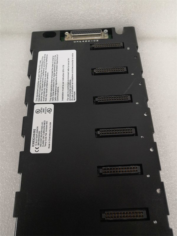 General Electric IC693CHS392 10–Slot Expansion I/O Backplane