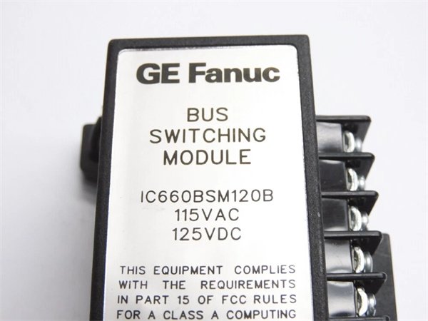 General Electric IC660BSM120 Genius I/O Bus Switching Module