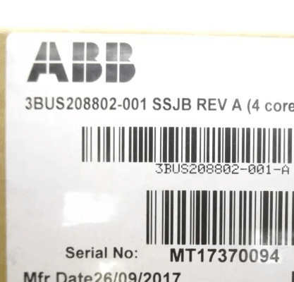 ABB 3BUS208802-001 Standard Signal Jumper Board