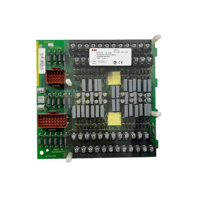 ABB NTAI06 AI Termination Unit 16 CH