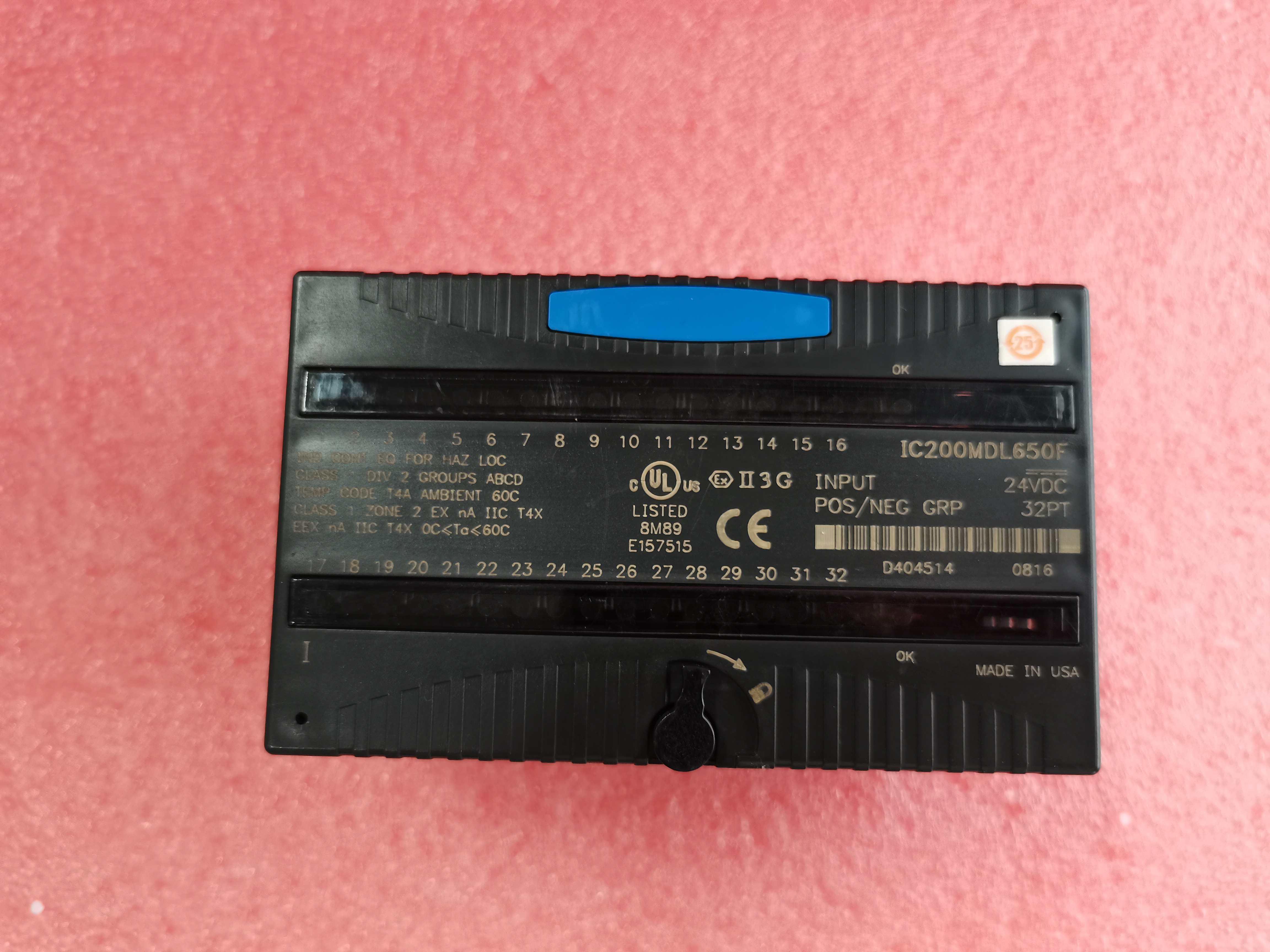 GE Fanuc IC200ALG264H analog input module