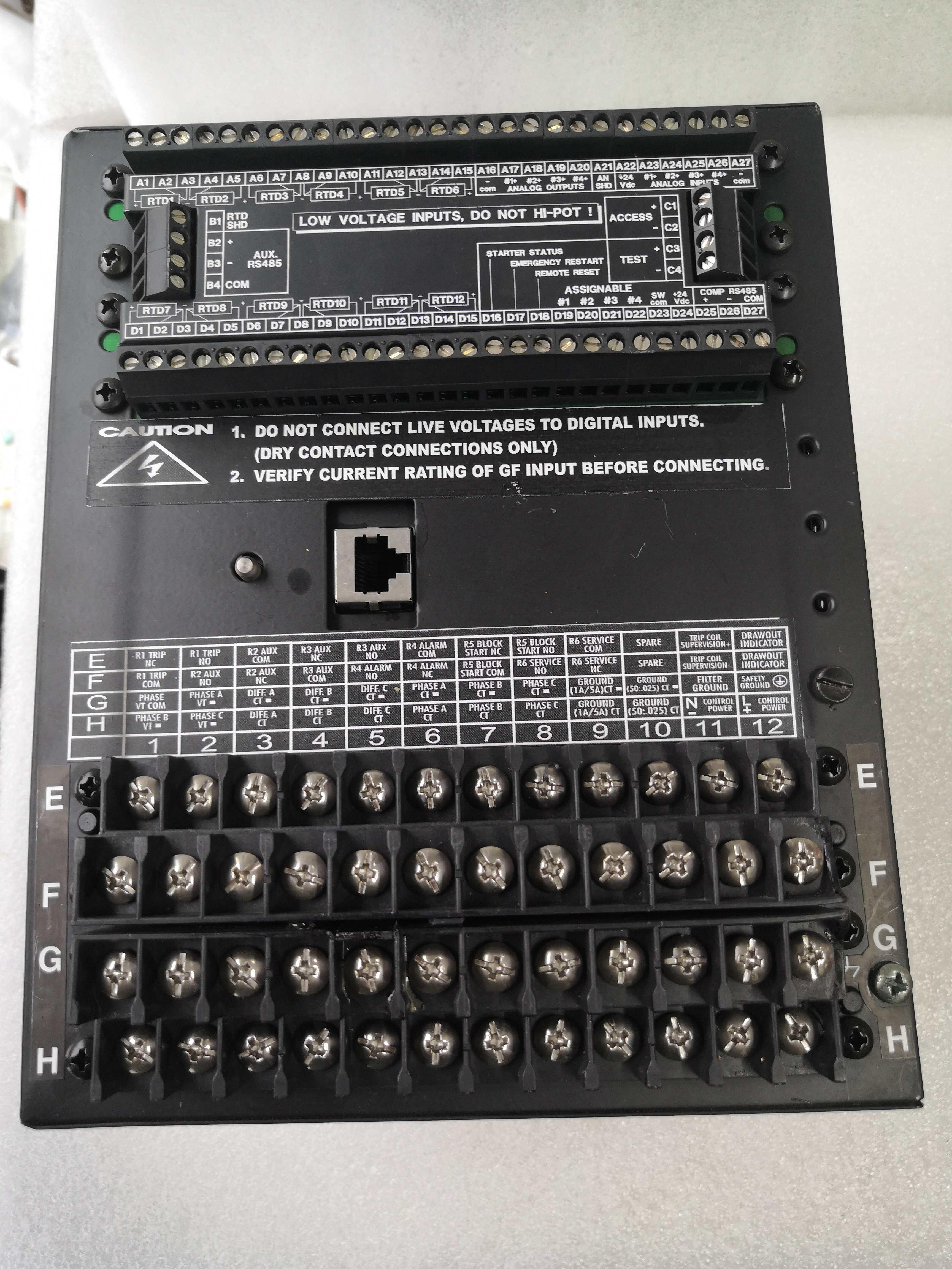 GE 469-P1-HI-A20-T digital motor management relay