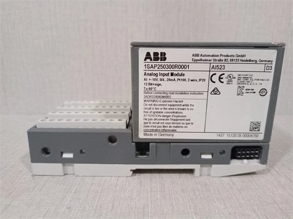 ABB AI523 1SAP250300R0001 Analog Input Module