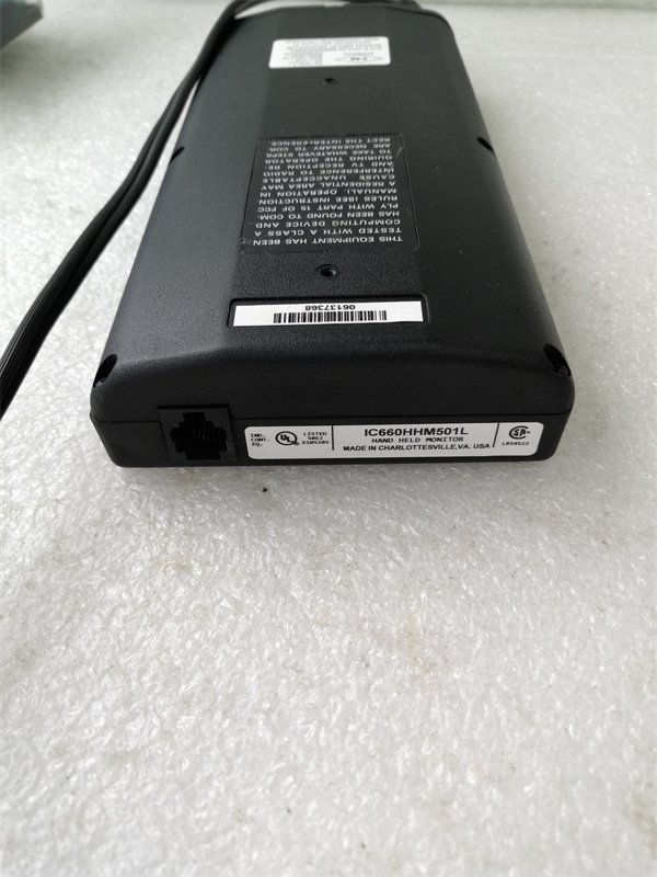 GE Fanuc IC660HHM501 Genius I/O Hand-Held Monitor