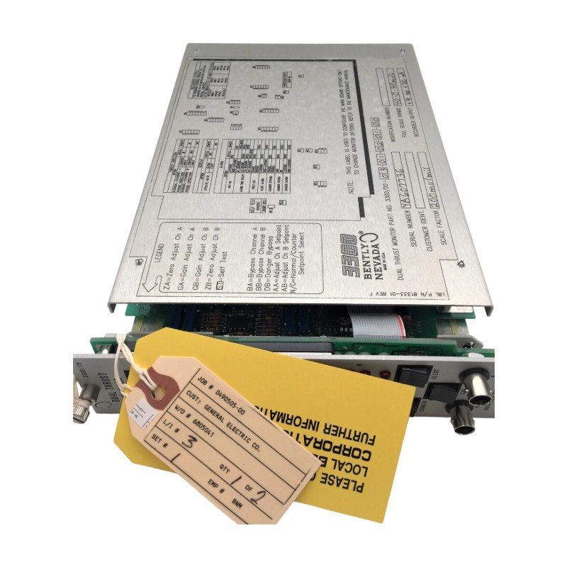 Bently Nevada 3300/20 Dual Thrust Position Monitor