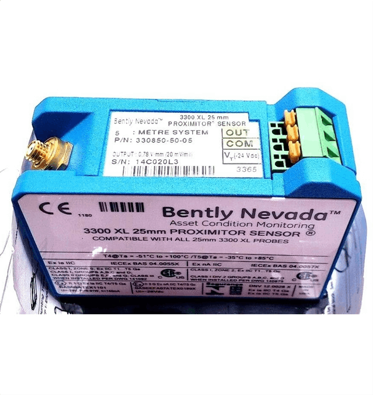 Bently Nevada 330850-50-05 3300 XL 25 mm Proximitor Sensor