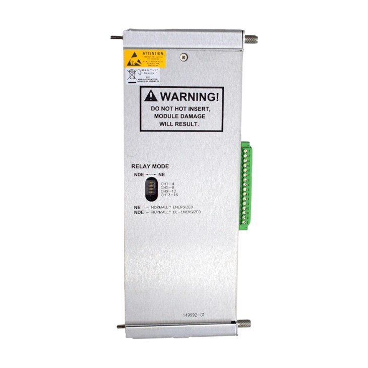 Bently Nevada 3500/33 149992-01 16-Channel Relay Output Module