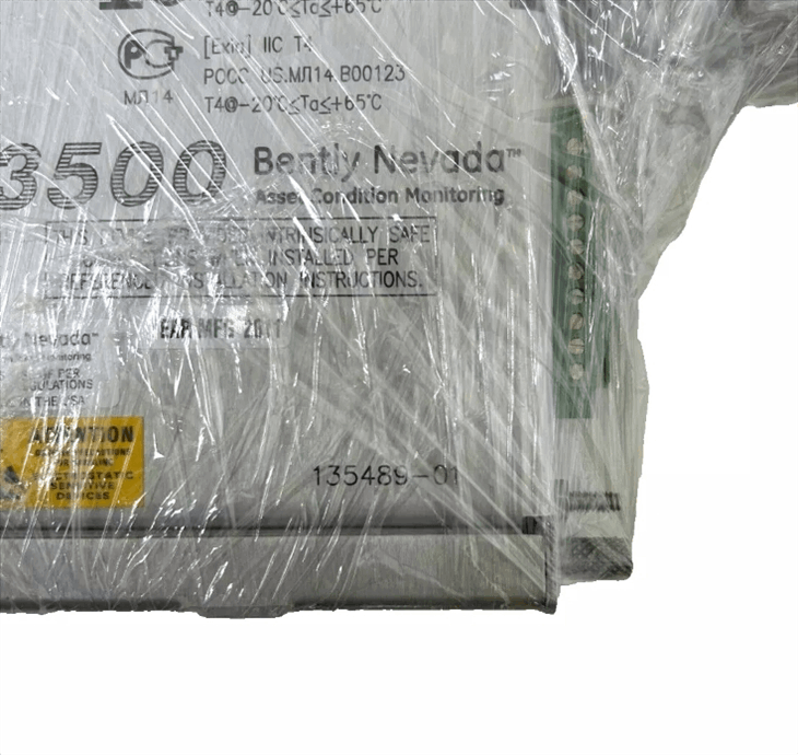 Bently Nevada 3500/42M-04-00 135489-01 I/O Module With Internal Barriers