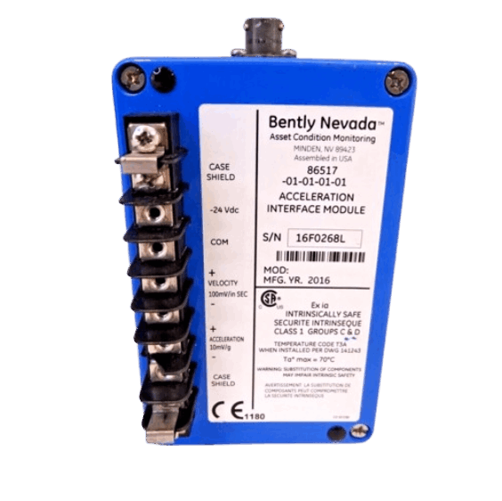 Bently Nevada 86517-01-01-01-01 Accelerometer Interface Module