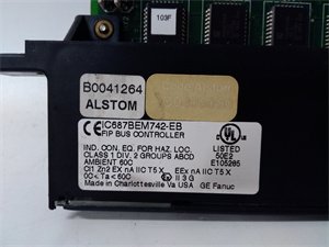 General Electric IC687BEM742 Ethernet Module