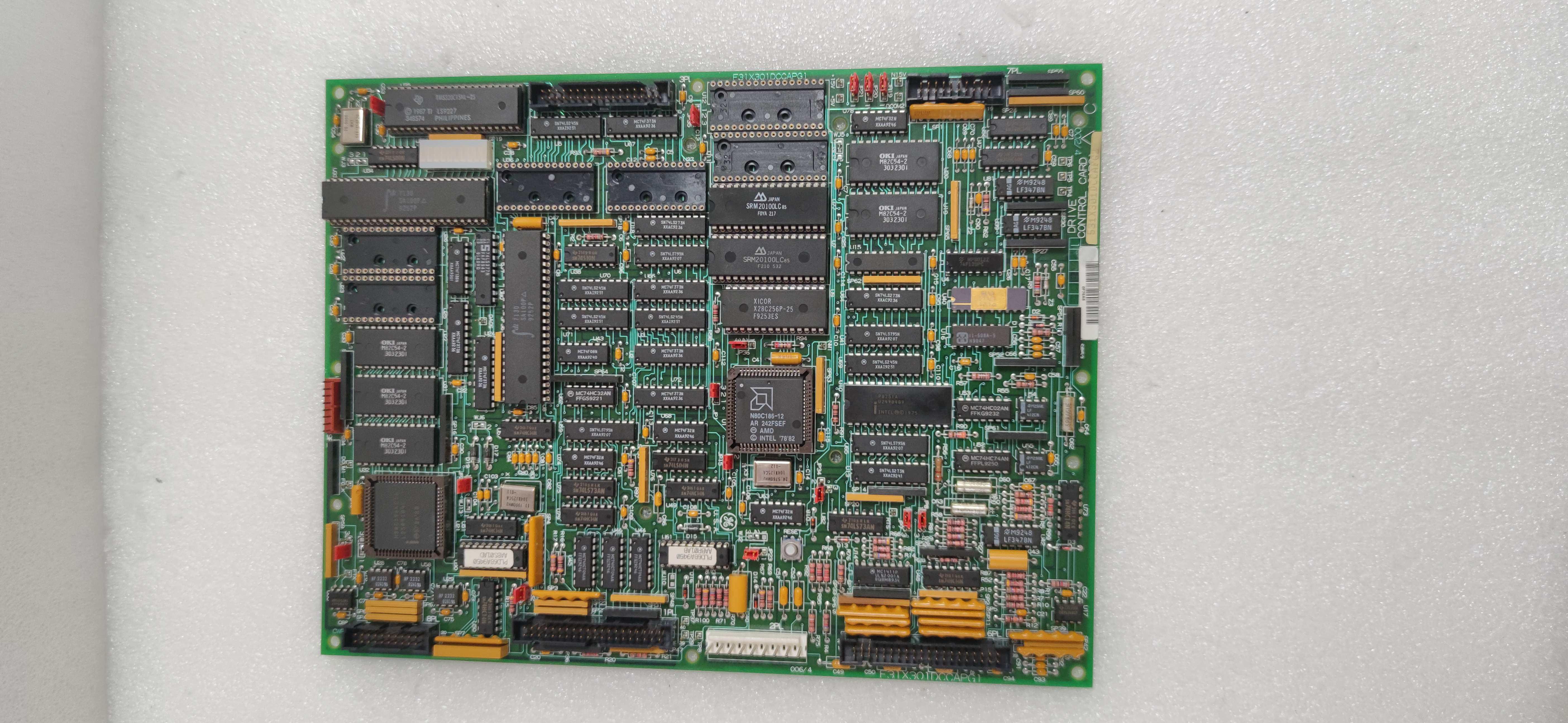 General Electric 531X301DCCAFG2 main drive control card