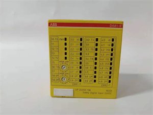 ABB 1SAP284000R0001 DI581-S 24VDC 8 Test Pulse Output Safety Input Module