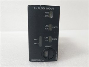 General Electric IS220JPDSG1A Analog Input Module
