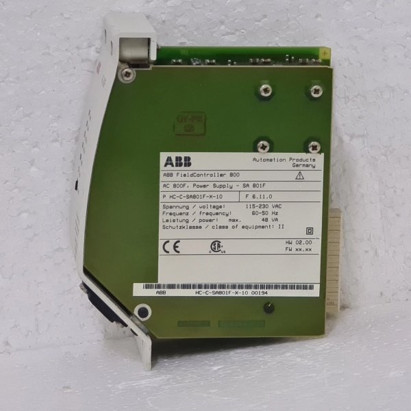 ABB SA801F 24VDC High-Availability Power Module