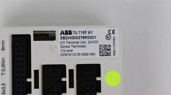 ABB TU715F 3BDH000378R0001 DC motor controller