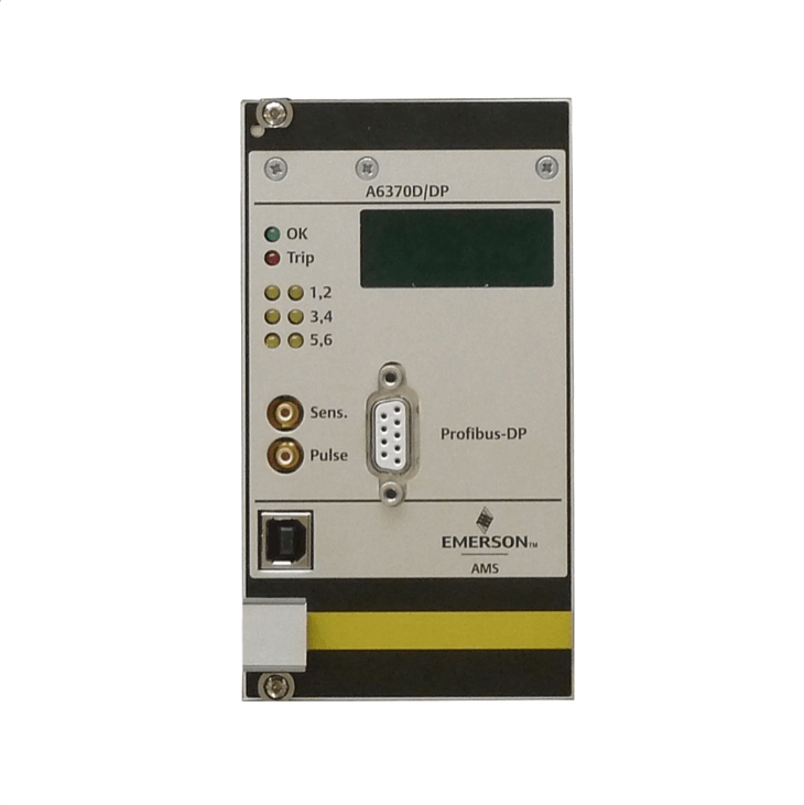 Emerson A6370 Overspeed Protection Monitor