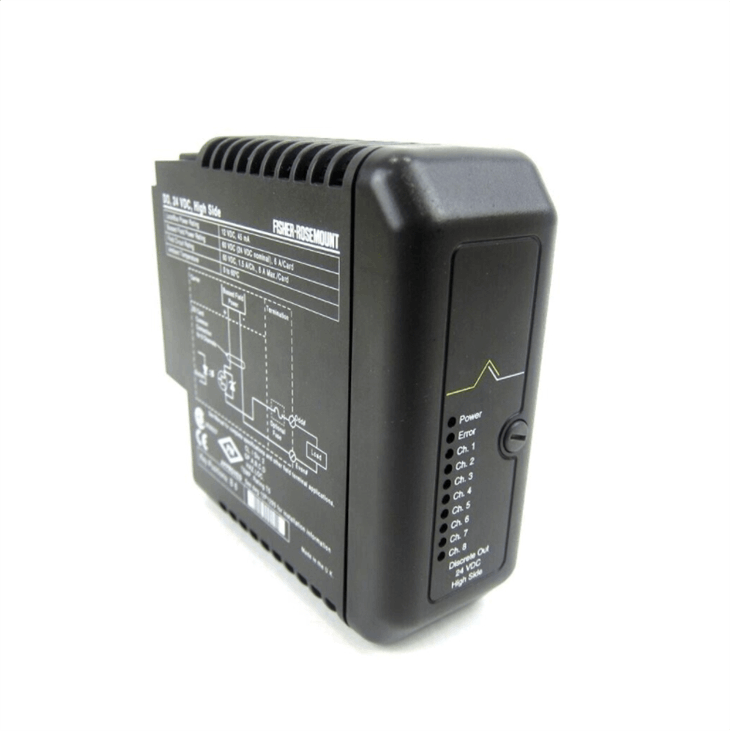 Emerson KJ3001X1-BJ1 DO, 8-Channel, 24 VDC, High Side Card