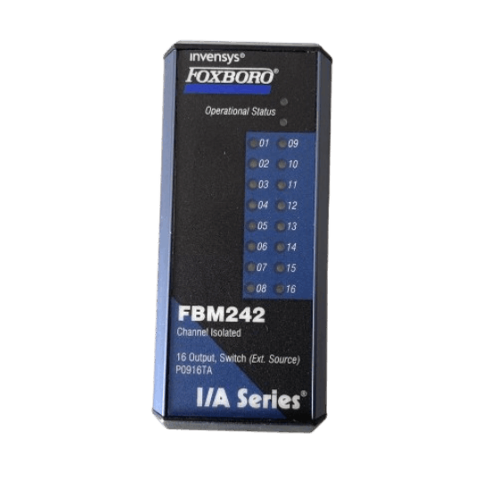 Foxboro FBM242 P0916TA Externally Sourced, Discrete Output Module