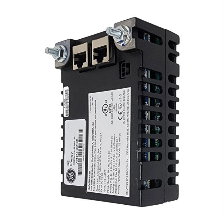 General Electric IS220PHRAH1A Analog I/O Module