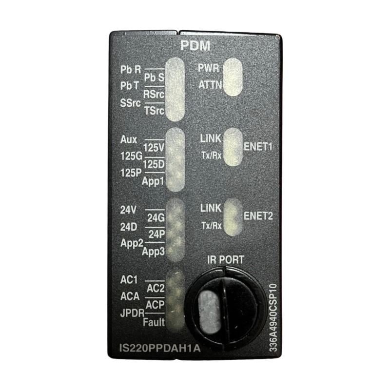 General Electric IS220PPDAH1A Power Distribution System Feedback