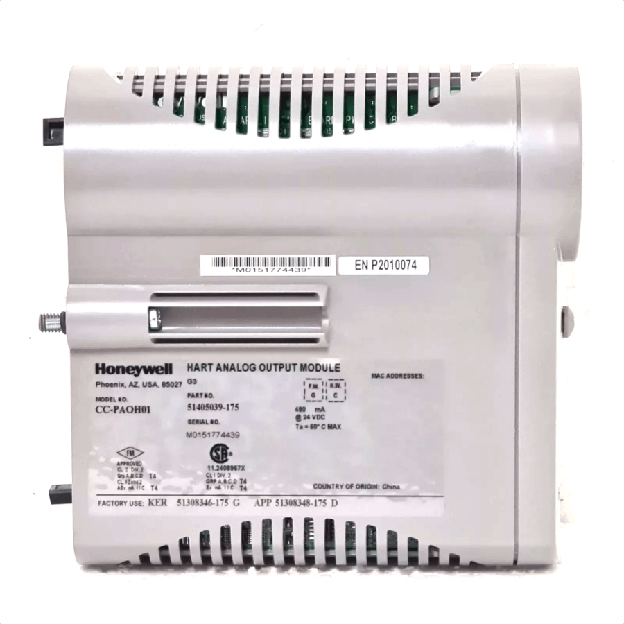 Honeywell CC-PAOH01 51405039-175 HART Analog Output Module