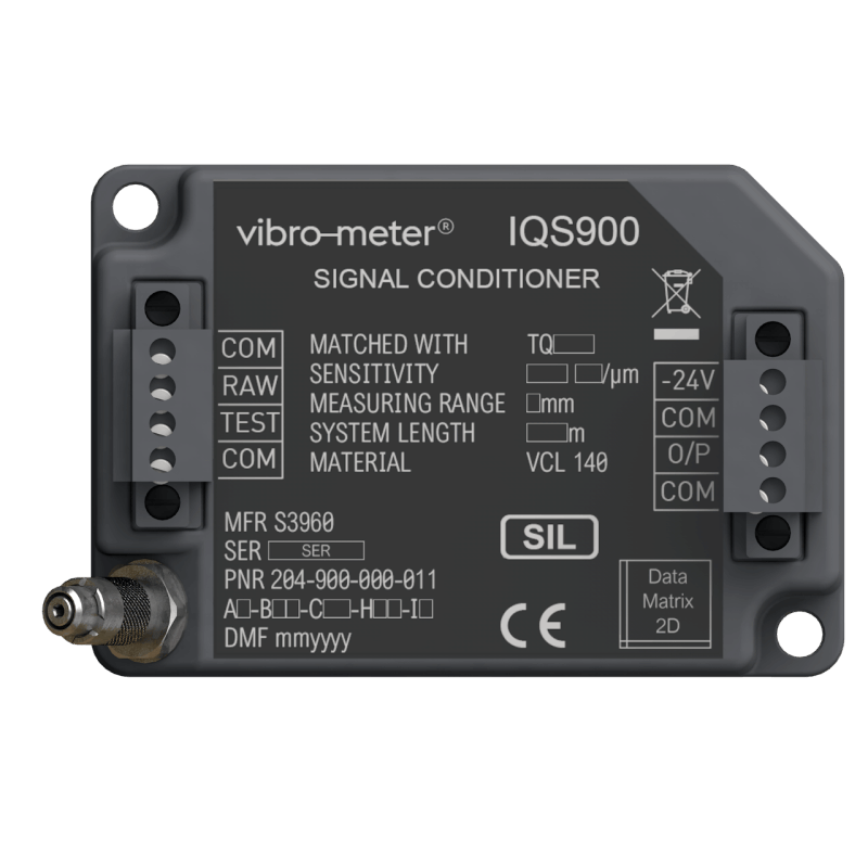 Vibro-Meter IQS900 204-900-000-011 A1-B21-C1-H05-I0 Signal Conditioner