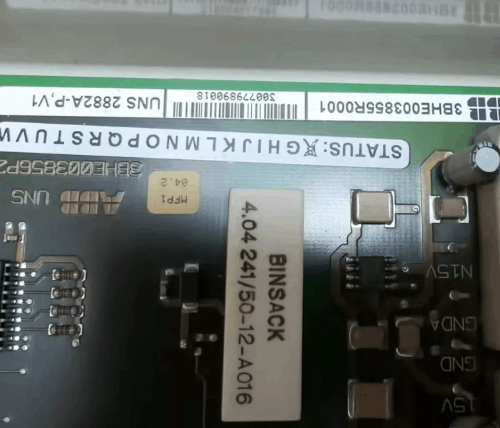 ABB UNS2882A-P,V1 3BHE003855R0001 interface Board