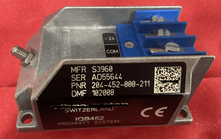Vibro-Meter IQS452 204-452-000-211 Proximity Measurement System Signal Conditioner