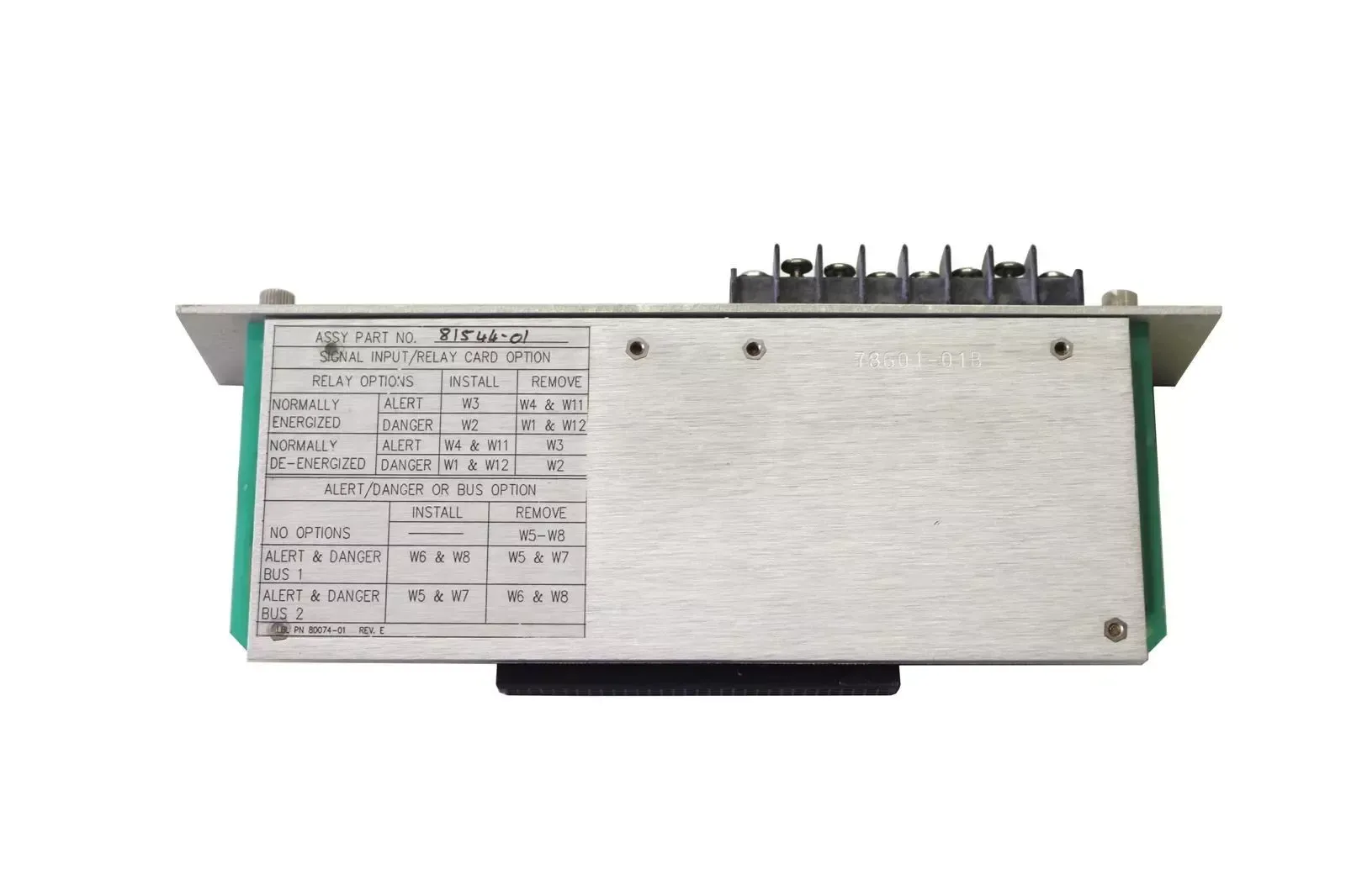 Bently Nevada 81544-01 XDUCR I/O & Record Terminals