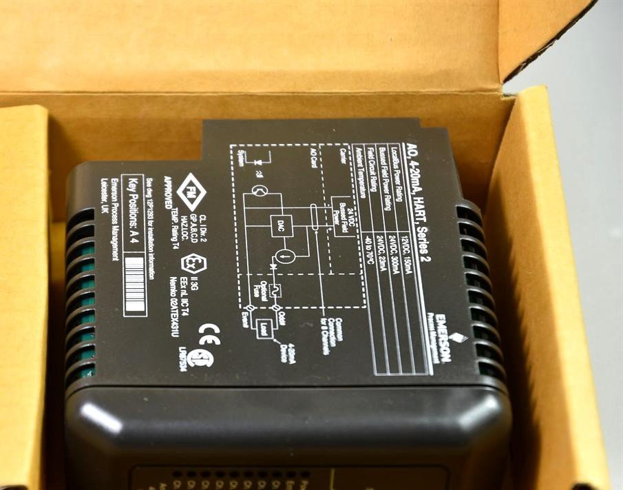 Emerson KJ3221X1-BA1 AO 4-20 MA HART 8-Channel