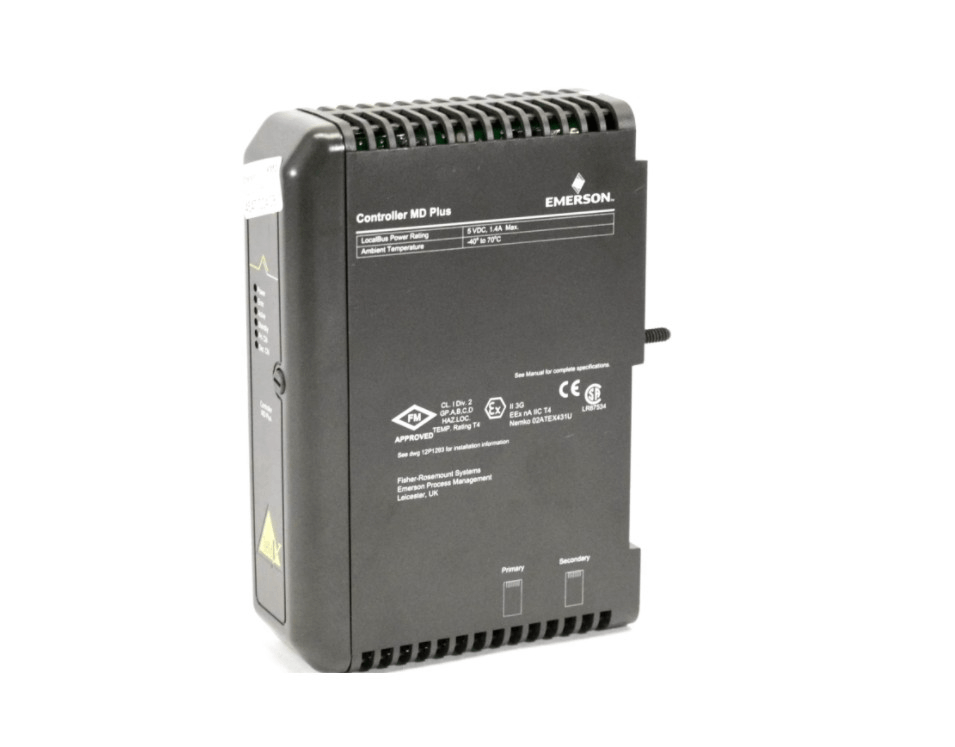 Emerson KJ2003X1-BB1 12P3439X012 Controller MD PLUS Module
