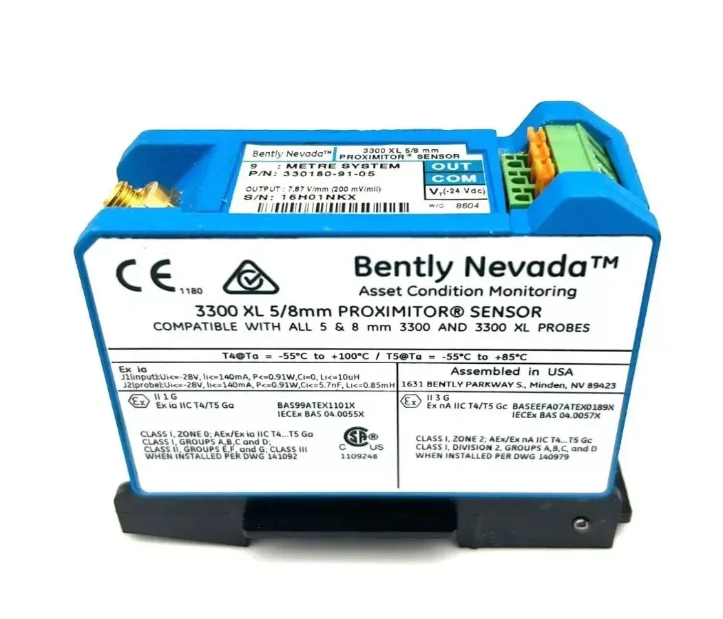 Bently Nevada 330180-91-05 3300 XL Proximitor Sensor