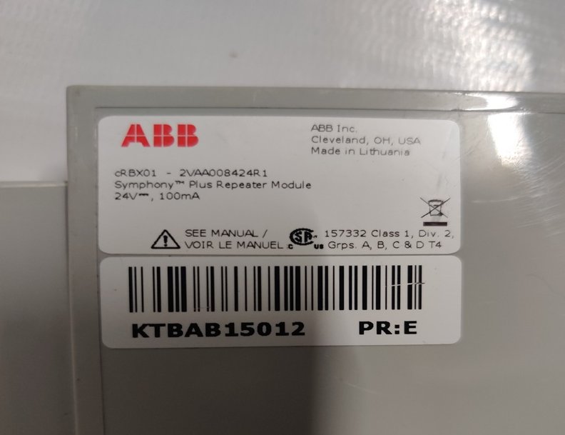 ABB CRBX01 2VAA008424R1 Remote Bus EXtender
