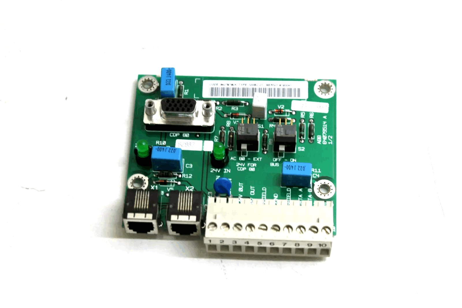 ABB NMBC-01 64079760B Modbus Connection Pcb Circuit Board