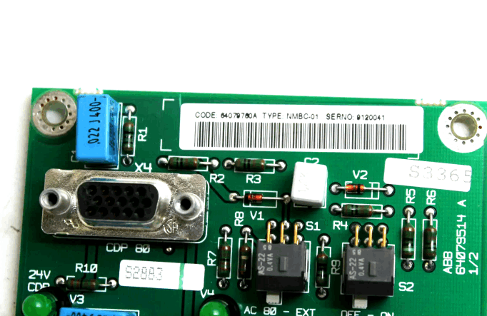 ABB NMBC-01 64079760B Modbus Connection Pcb Circuit Board