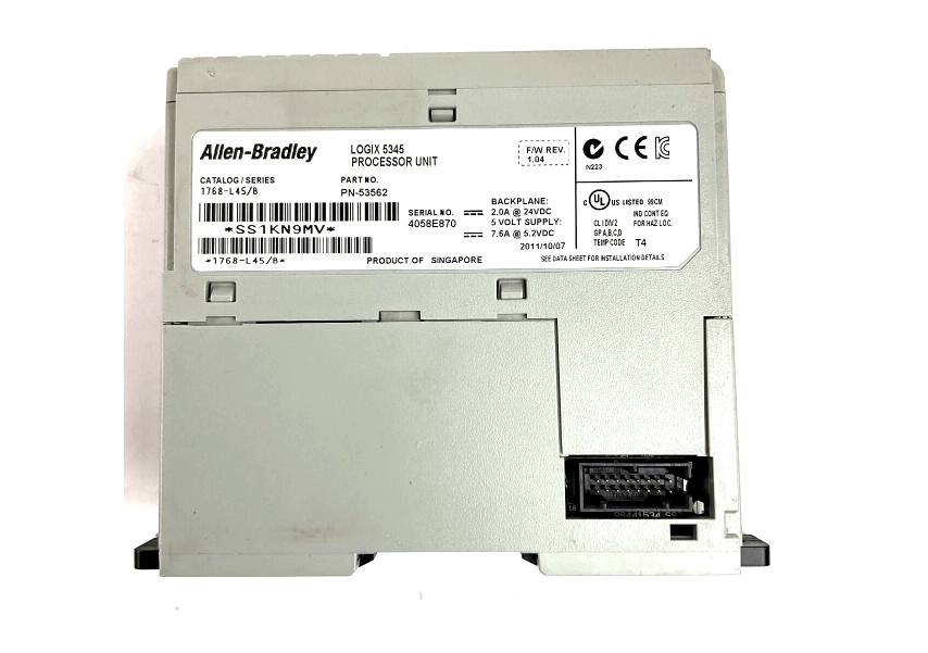 Allen-Bradley 1768-L45 SER B CompactLogix L45 3 MB Memory Controller