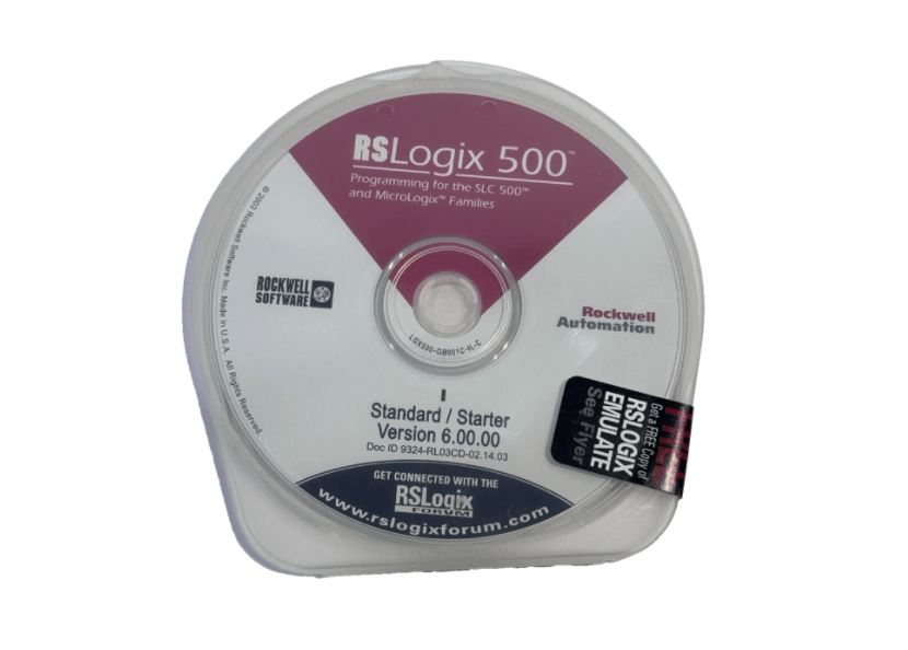 Allen-Bradley 9324-RL0300ENE RSLogix 500 Standard Edition Software