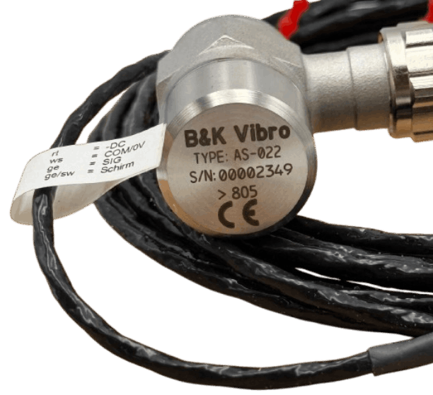 B&K Vibro AS-022 Acceleration Sensor